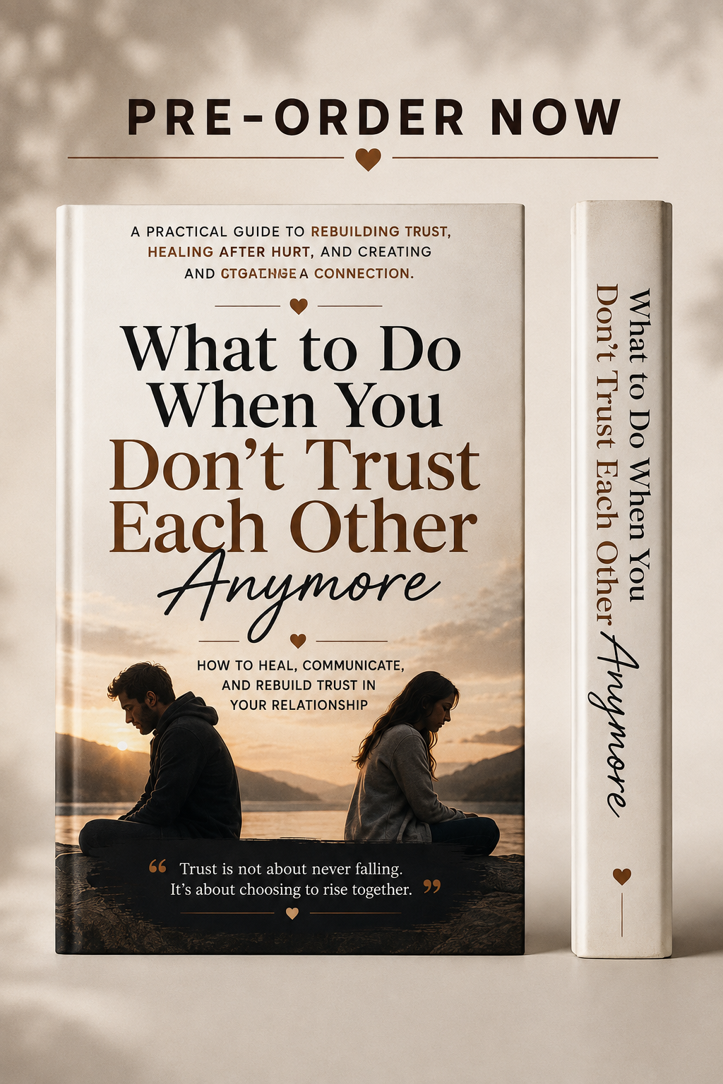 What to do when you don't trust each others